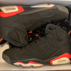 Nike Air Jordan Retro 6 Infrared Size 13