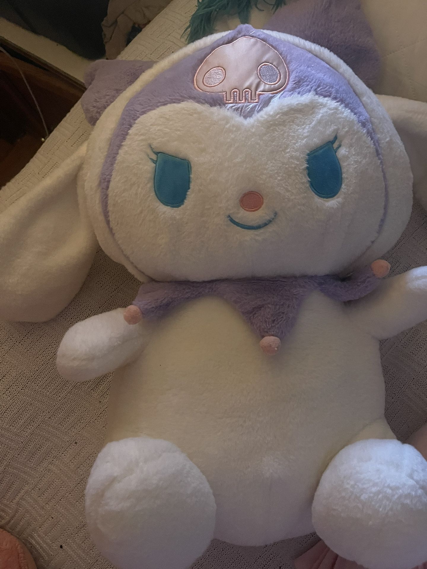 Big KUROMI/Cinnamoroll Stuffed Animal