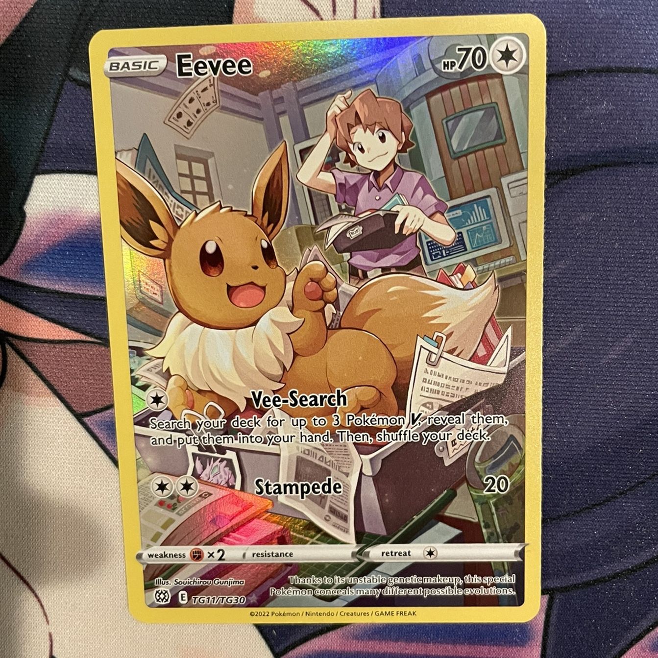 Eevee (TG11/TG30), Busca de Cards