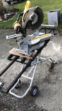 12” DeWalt miter saw