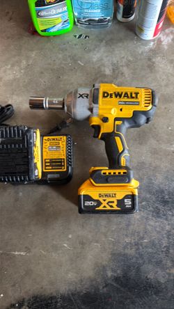 3/4 Brushless Dewalt Impact XR 20v