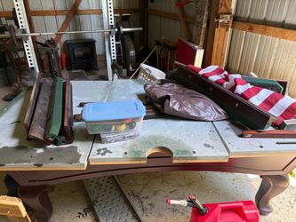 Pool Table with Accessories