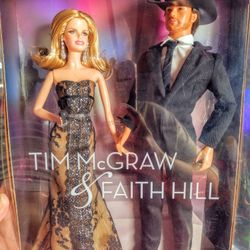 Tim McGraw and Faith Hill collectible Barbie doll