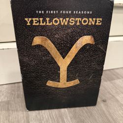 📀 Yellowstone Seasons 1–4 DVD Set – Great Condition 