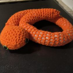 Handmade Crochet Amigurumi Snake 