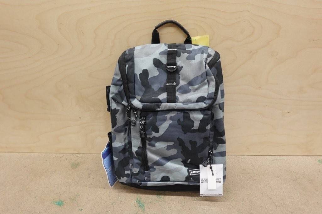 Eastsport Unisex Legend Laptop Backpack in Color Midnight Camouflage