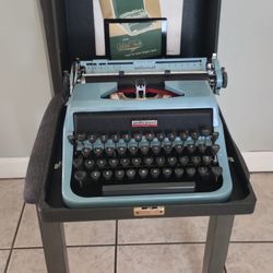 Antique Underwood Golden touch Typewriter 