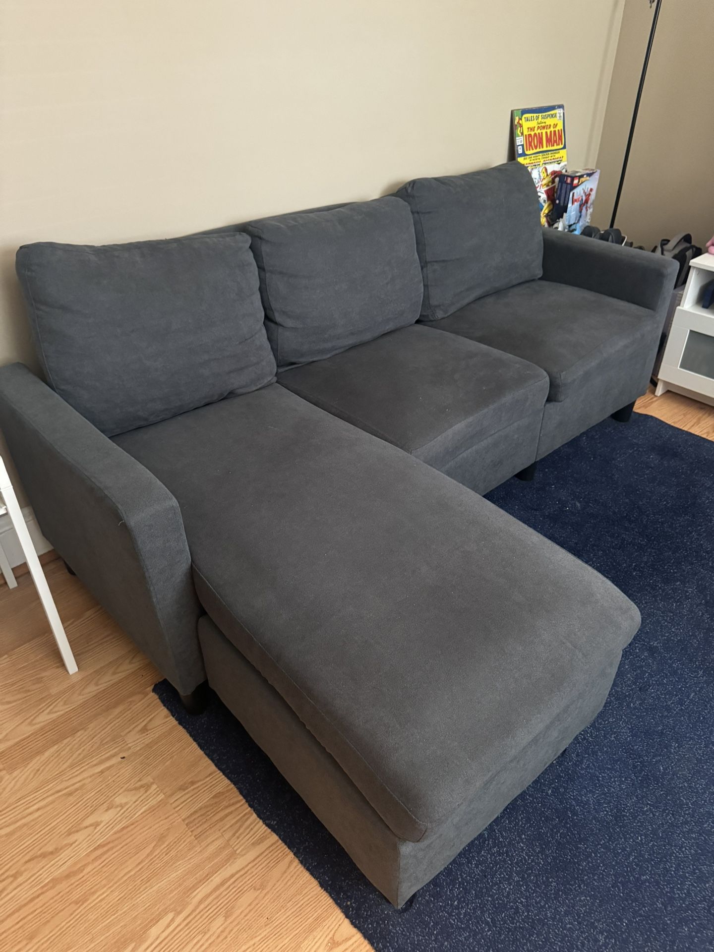 Grey Sectional Sofa