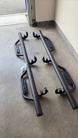 Brand New side, tubular steps