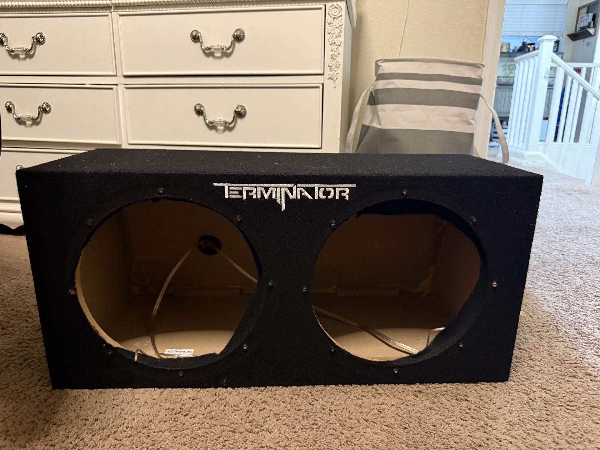 Dual 12 Inch Ported Speaker Box