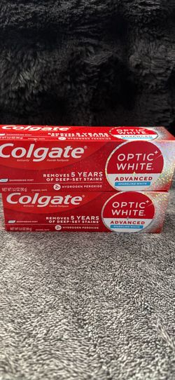 2 Colgate optic white for $5