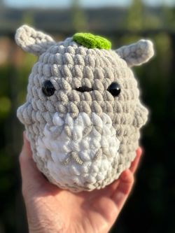 Crochet Totoro 🍃 handmade 🧶 crochet plushie