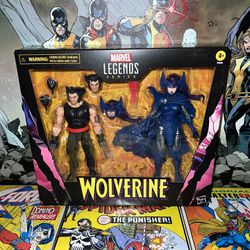 Marvel Legends Wolverine And Psylocke Two Pack