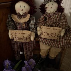 Set of Rag Dolls