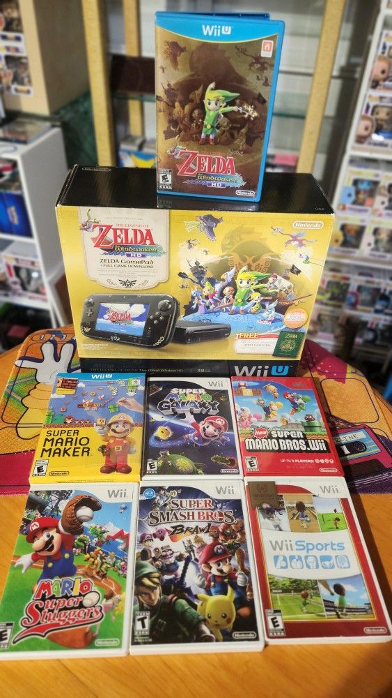 Zelda Windwaker Wii U Bundle 