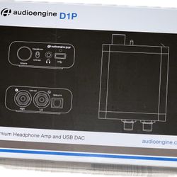 Audioengine D1P 32 Bit Portable Premium Headphone Amplifier And USB DAC