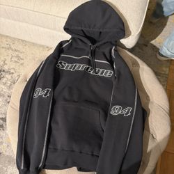 Supreme Overlock Hooded Sweater