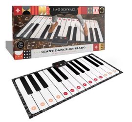 FAO Schwarz Giant 69" Dance-On Piano Baby Playmat