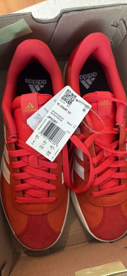 Adidas Men’s red VL court 3.0 shoes