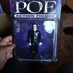 Edgar Allan Poe Action Figure - 2003 Vintage