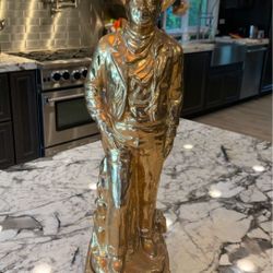 22 karat played John Wayne Limited edition ceramic decanter