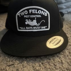 Two Felons Pest Control Hat
