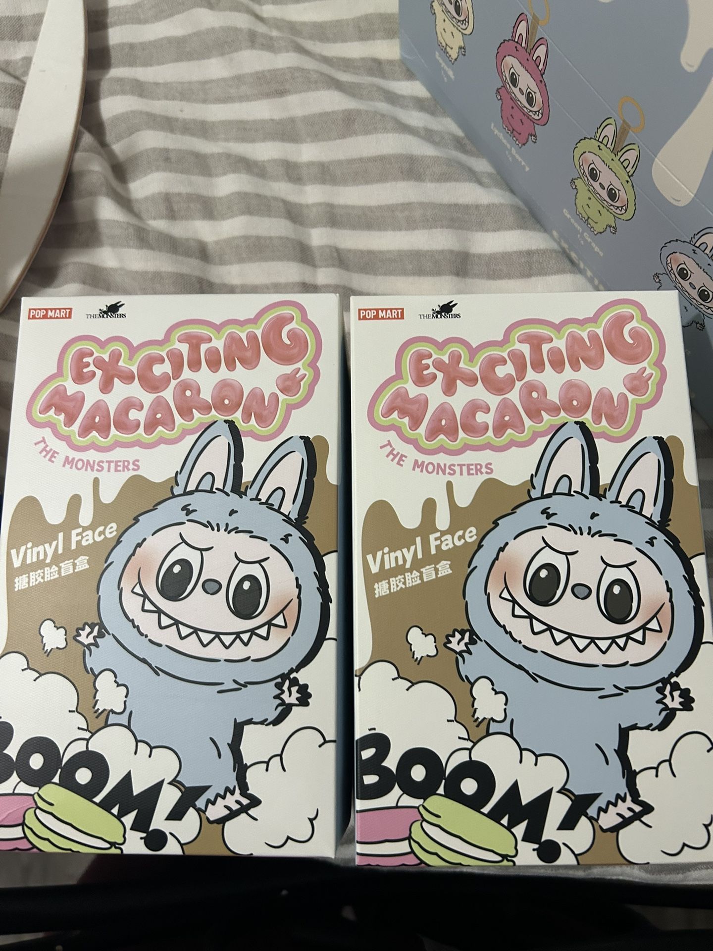 Labubu exciting macaron