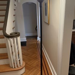 Aries Black Floor Lamp With White Shade