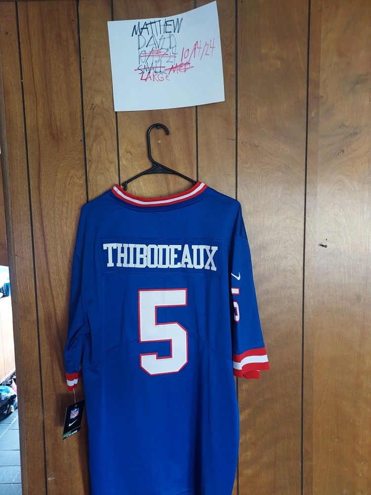 Surprise Sticker With Large Thibodaux Giants Jersey