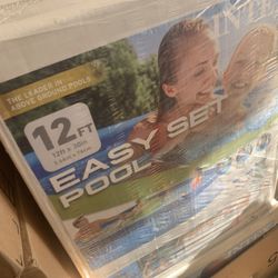 BRAND NEW IN HAND Intex 12ft Easy Set Pool w/ Filter Pump