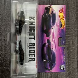Hot Wheels Premium Car Culture 2 Pack Knight Rider K.I.T.T. & K.A.R.R.