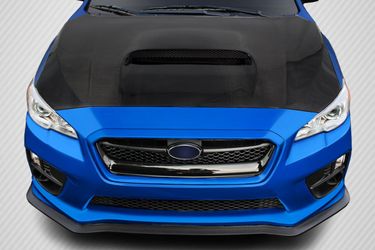 Blemished 2015-2021 Subaru WRX Carbon Creations Dritech OEM Look Hood - 1 Piece
