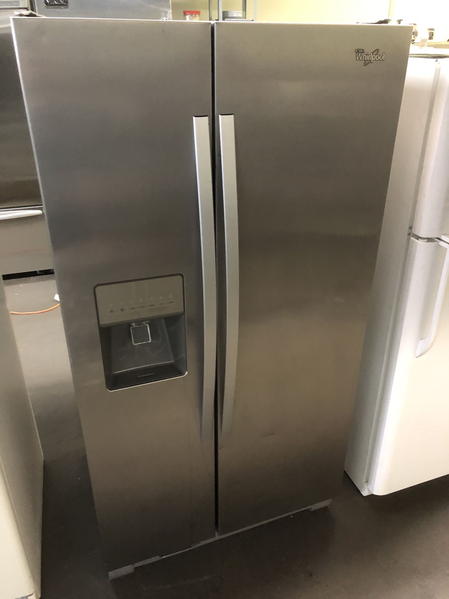 Whirlpool Stainless Steel Side By Side Refrigerator