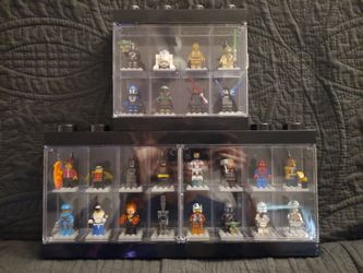 Official Lego Minifig Display Cases