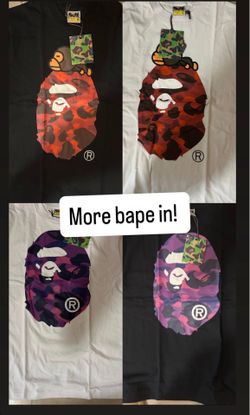 Bape T shirt all brand new