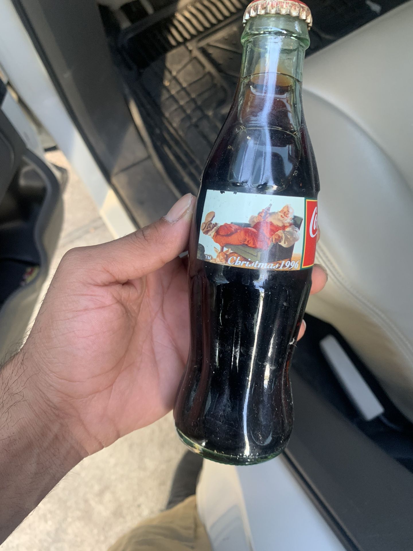 1996 Christmas Coke Bottle