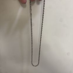 Sterling Silver Rope Chain