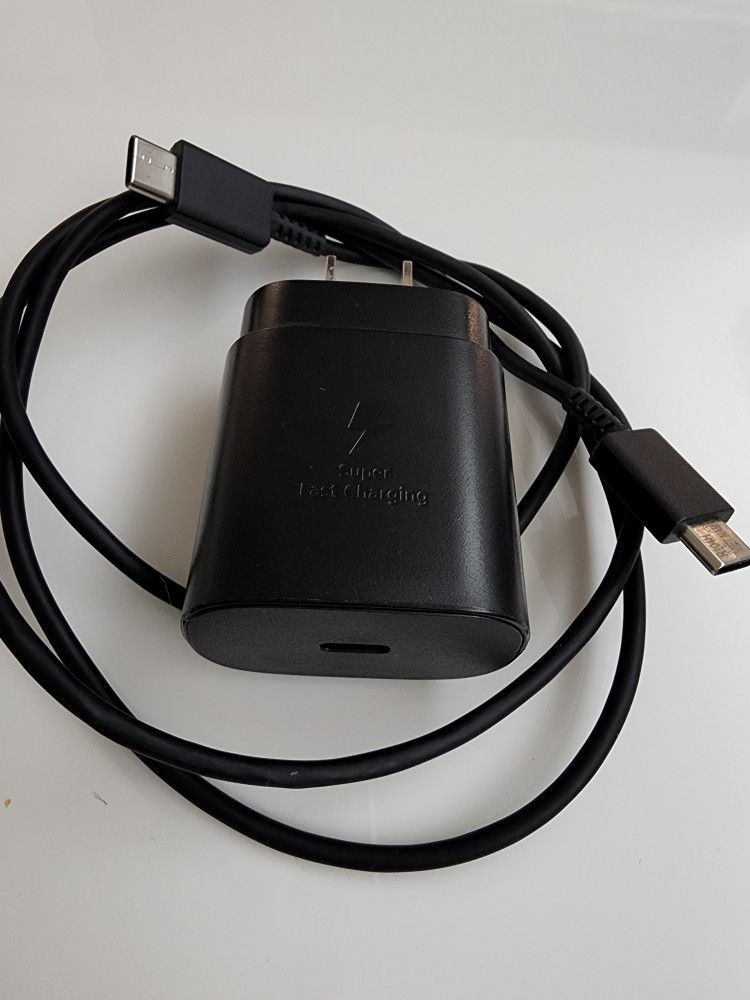 25w Samsung Super Fast Travel charger 