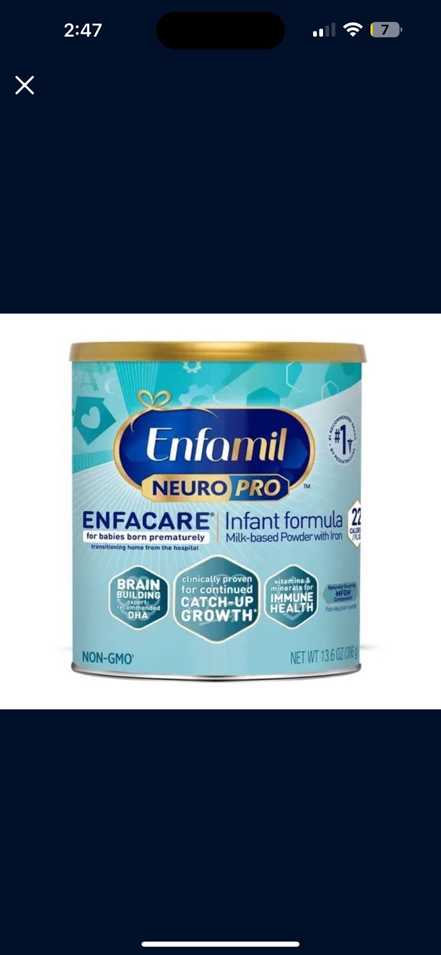 Enfamil Enfacare
