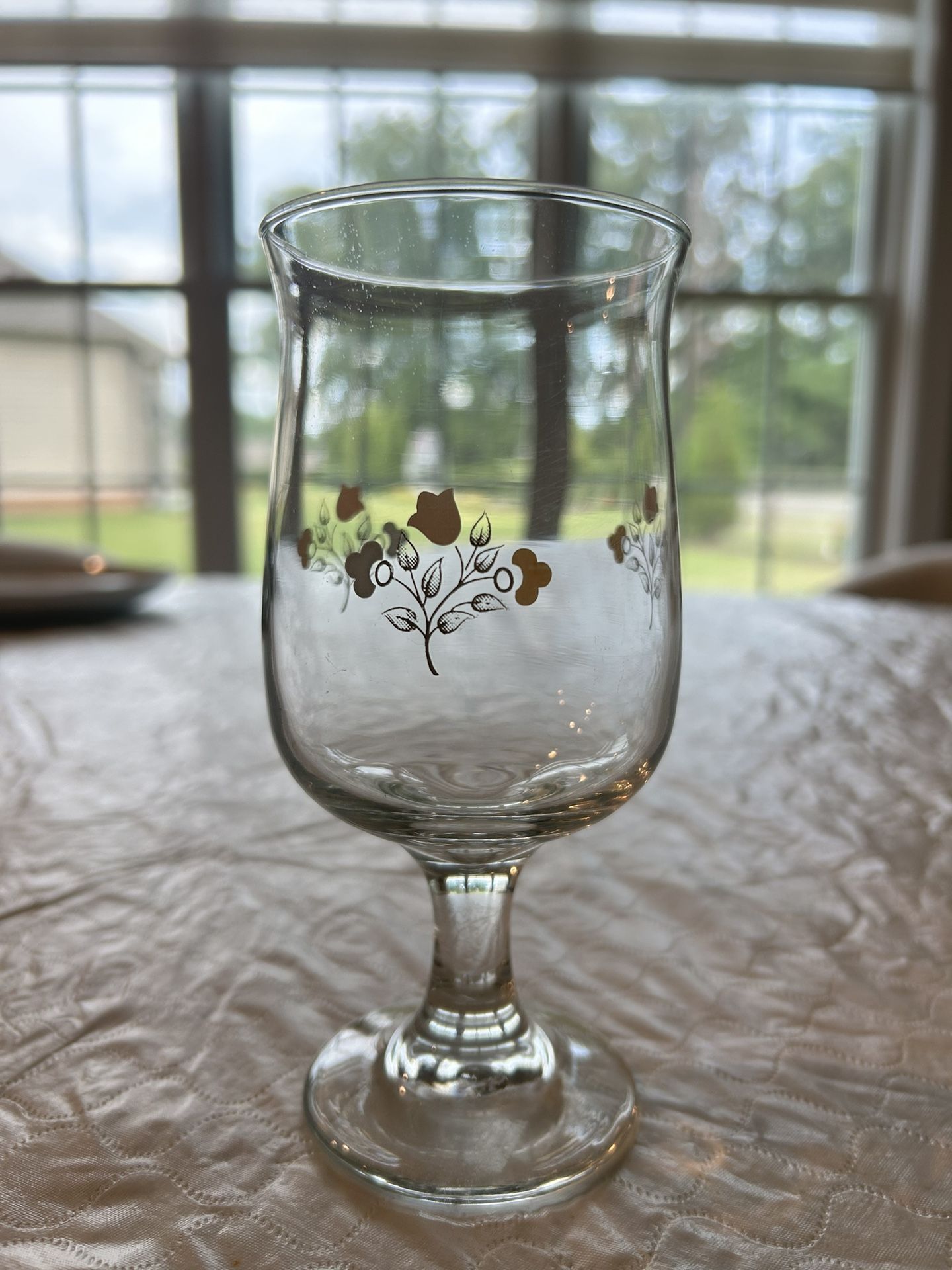 Pfaltzgraff remembrance glass. NWOT.