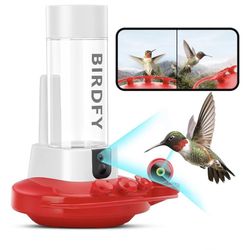 Brand New Hummingbird Feeder With Camera & Solar Panel 