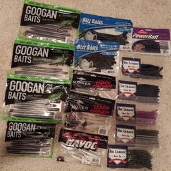 Soft Bait Lot New In Package 