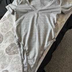 Grey Bodysuit 