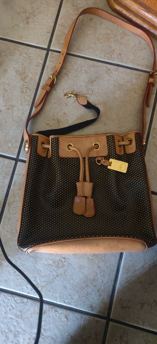 Vintage Dooney And Burke Drawstring Bag Never Used