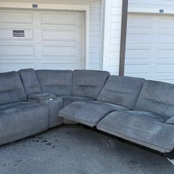 🛋️Sectional Couch/Sofa - Recliners - Gray - Havertys - Delivery Available 🚛