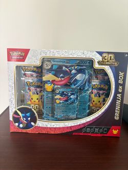 Pokémon TCG Greninja ex Box 30th Celebration