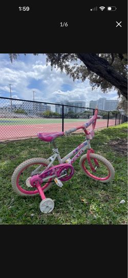 Kids Girl Bicycle with Training Wheels