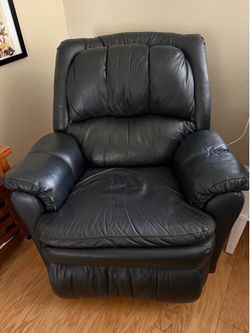Leather recliner / rocker
