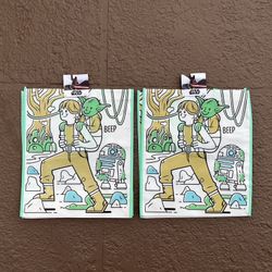 2 Brand new Disney Star Wars reusable bags