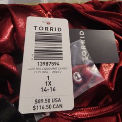 Torrid Dress Plus Size 14-16
